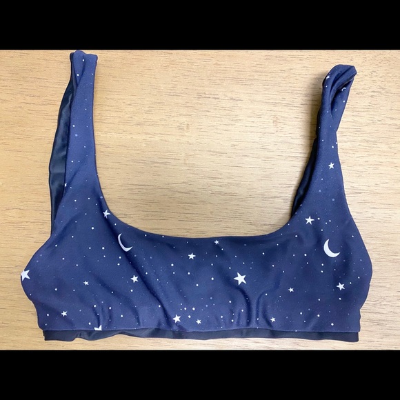 Kitty & Vibe, Star & Moon Swim top - Picture 1 of 7